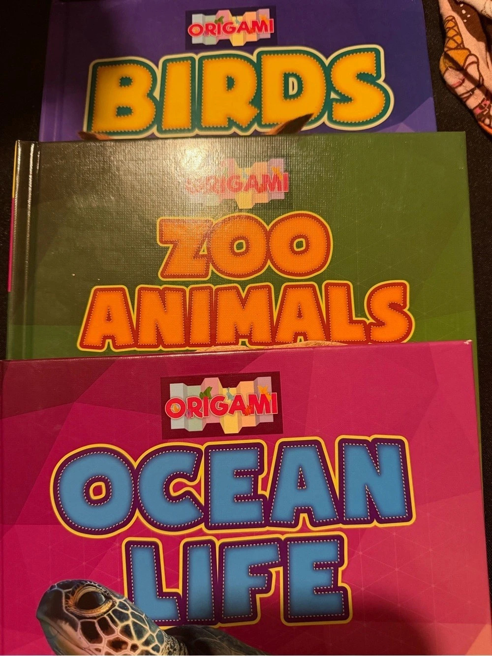 Origami Animal-Themed Learning Books